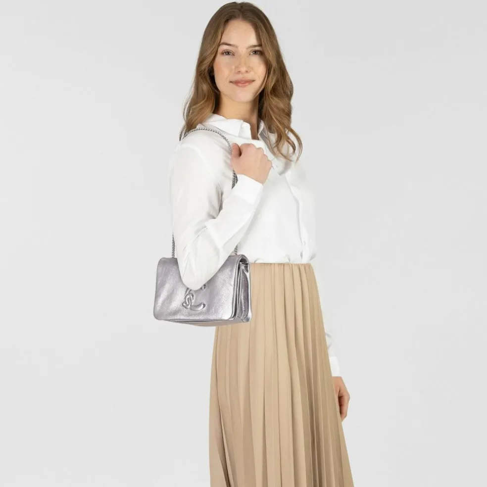 Coccinelle Dulse Schultertasche Leder 19 cm