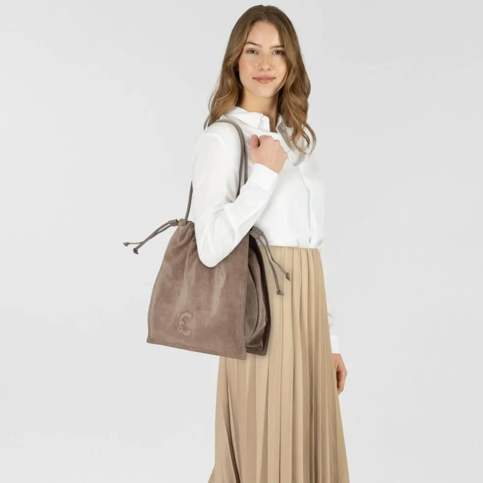 Coccinelle Dulse Schultertasche Leder 37 cm