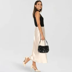 Coccinelle Magie Schultertasche Leder 22 cm