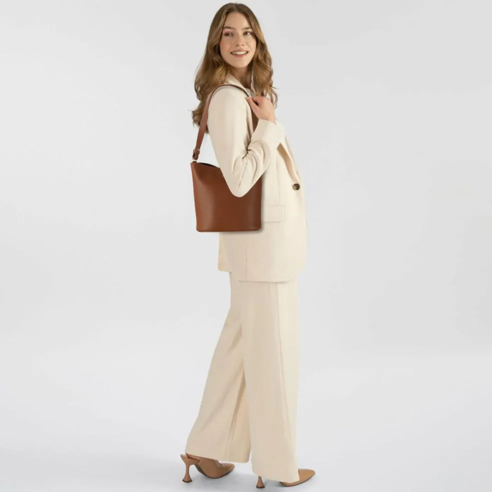 Coccinelle Nikla Beuteltasche Leder 18 cm