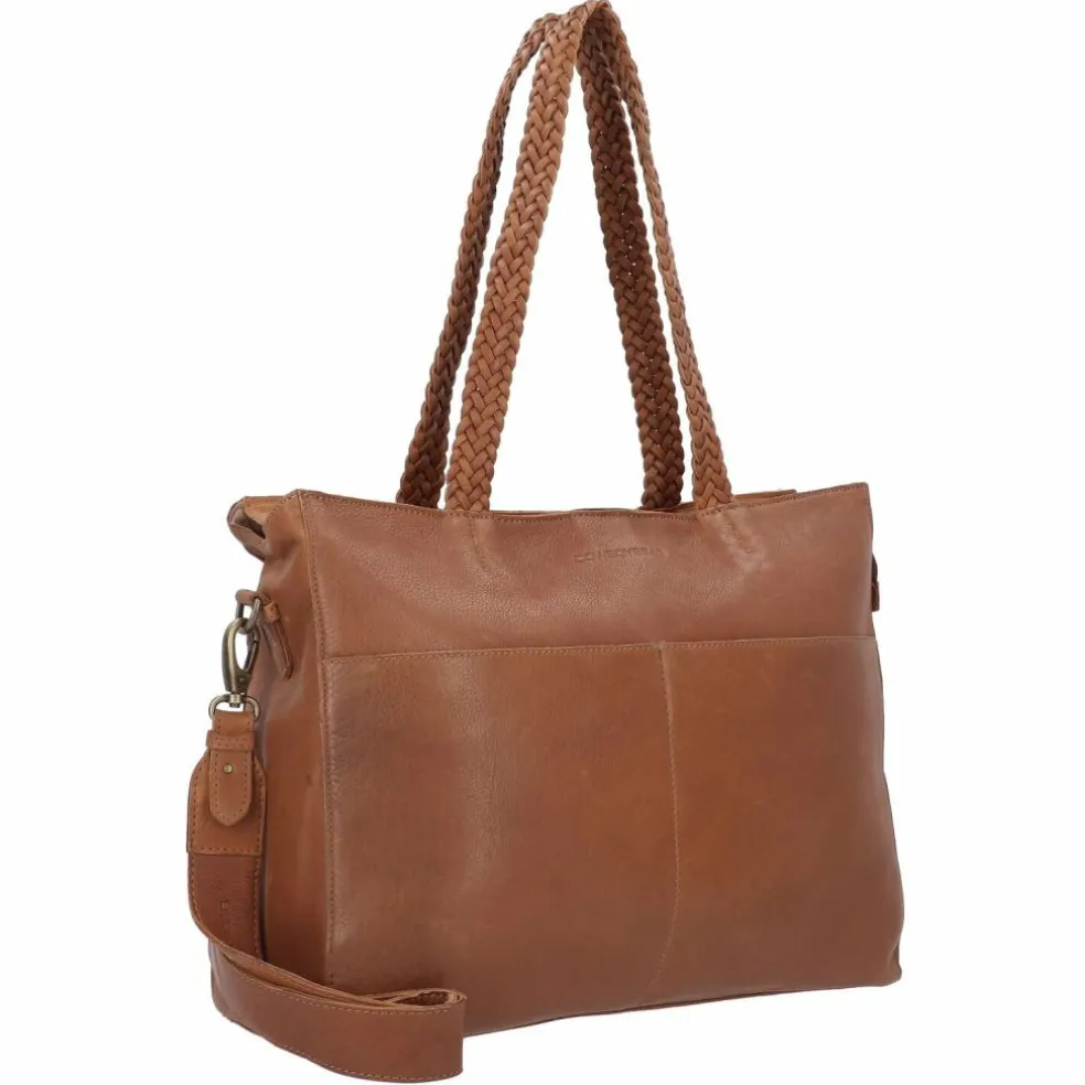 Cowboysbag Oily Cow Bushton Schultertasche Leder 40 cm