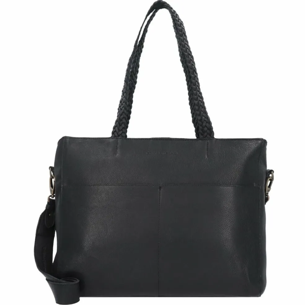 Cowboysbag Oily Cow Bushton Schultertasche Leder 40 cm