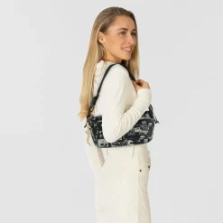 Desigual Newspaper Donosti Schultertasche 25 cm