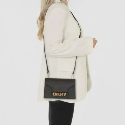 DKNY Avril Umhängetasche Leder 19 cm