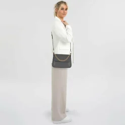 DKNY Belen Schultertasche Leder 26 cm