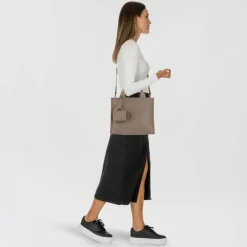 DKNY Hadlee Shopper Tasche Leder 31 cm