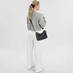 DKNY Philo Schultertasche Leder 24 cm