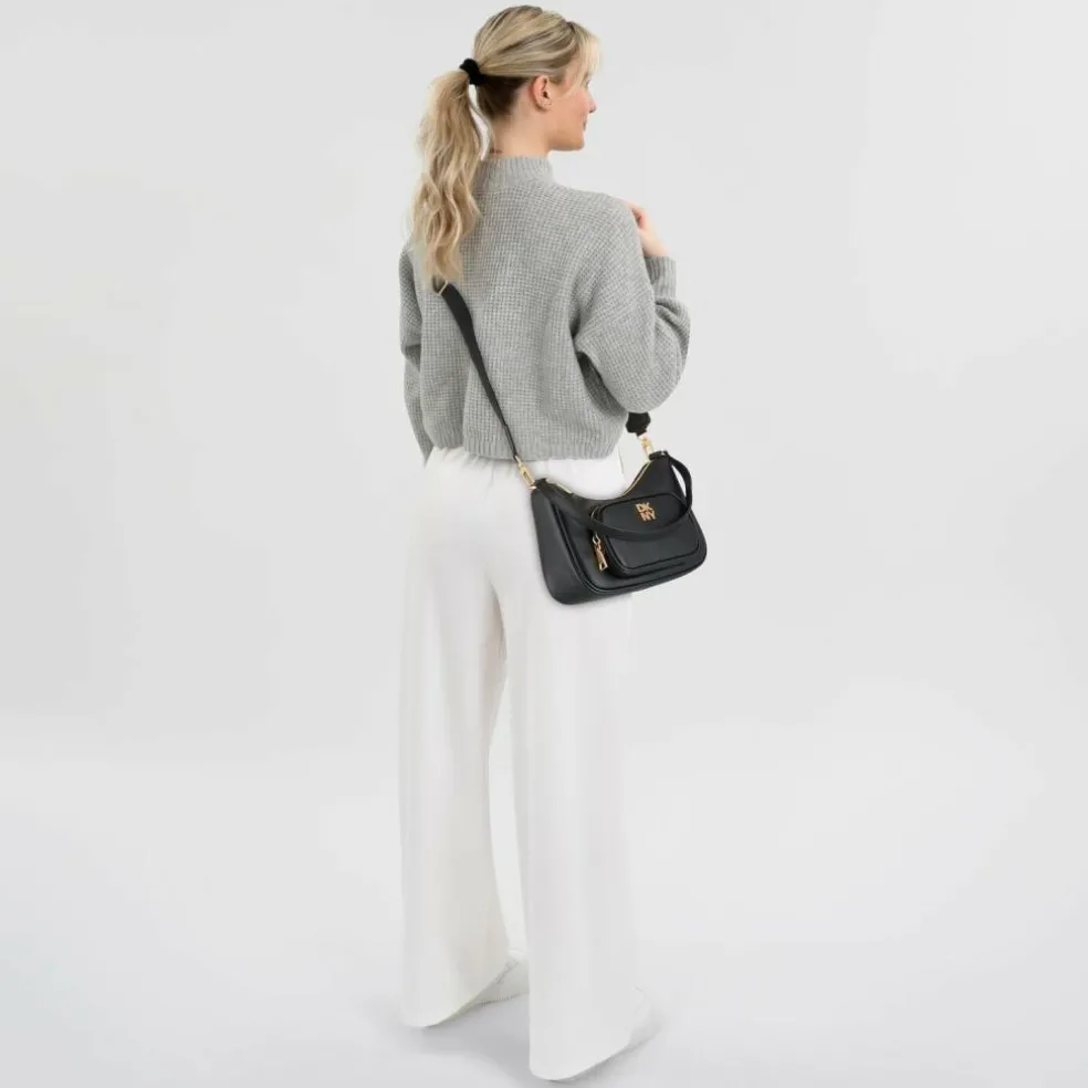 DKNY Philo Schultertasche Leder 24 cm