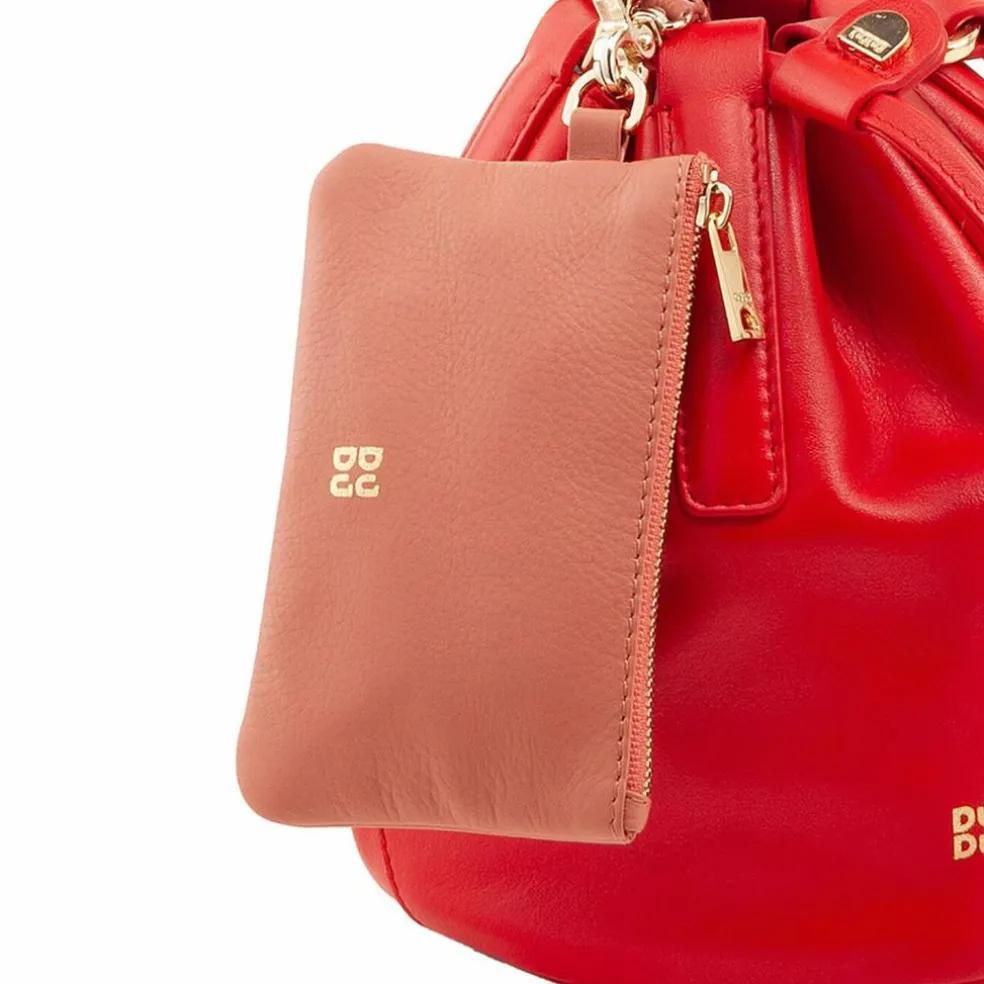 DuDu Filicudi Beuteltasche Leder 14 cm