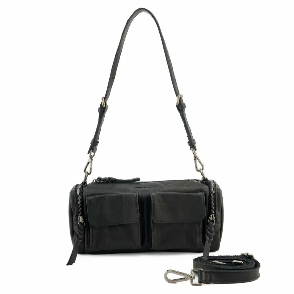FredsBruder All My Pockets Schultertasche Leder 24 cm