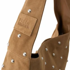 FredsBruder Endless Beads Schultertasche Leder 39 cm
