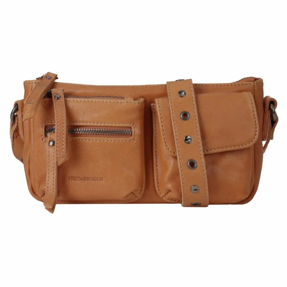FredsBruder In My Pocket Schultertasche Leder 31 cm