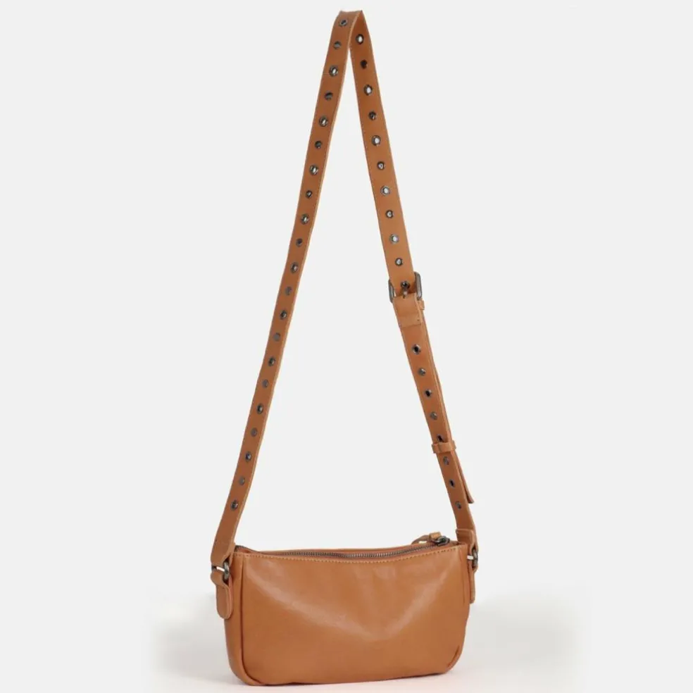 FredsBruder In My Pocket Schultertasche Leder 31 cm