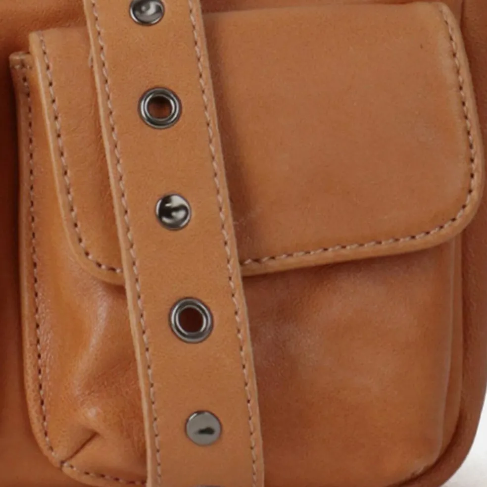 FredsBruder In My Pocket Schultertasche Leder 31 cm