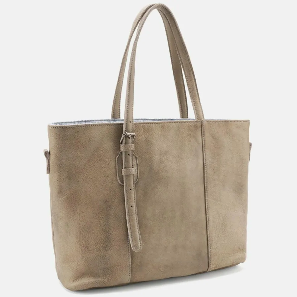 FredsBruder Reversible Wendeshopper Leder 37 cm