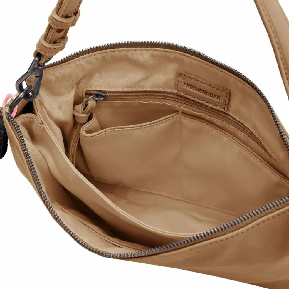 FredsBruder Take A Smile Umhängetasche Leder 30 cm