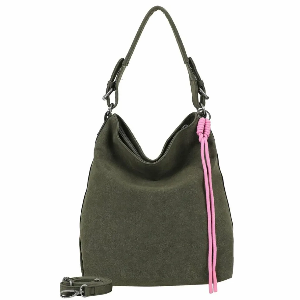Fritzi aus Preußen Bitzi01 Suede Jacky Schultertasche 34 cm