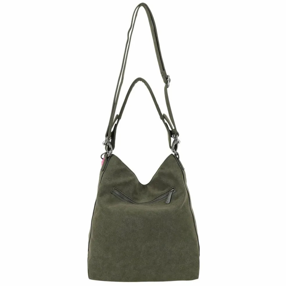 Fritzi aus Preußen Bitzi01 Suede Jacky Schultertasche 34 cm