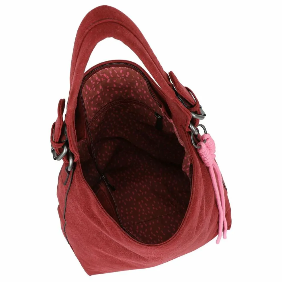 Fritzi aus Preußen Bitzi01 Suede Jacky Schultertasche 34 cm