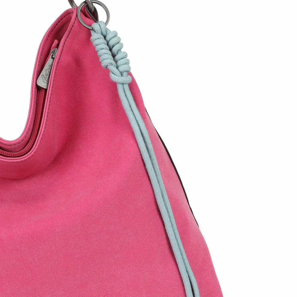 Fritzi aus Preußen Bitzi01 Suede Jacky Schultertasche 34 cm