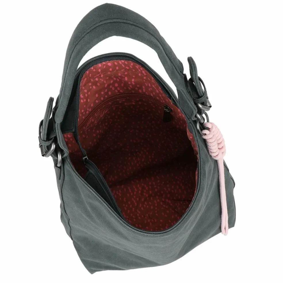 Fritzi aus Preußen Bitzi01 Suede Jacky Schultertasche 34 cm