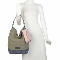 Fritzi aus Preußen Izzy07 Olga Canvas Schultertasche 27 cm