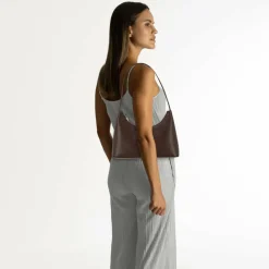 Furla Diamante Schultertasche Leder 24 cm