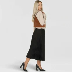 Furla Goccia Schultertasche Leder 30 cm