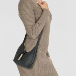 Furla Goccia Schultertasche Leder 22 cm