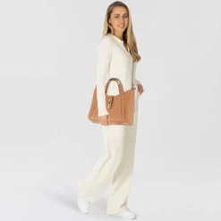 Furla Goccia Shopper Tasche S Leder 28 cm