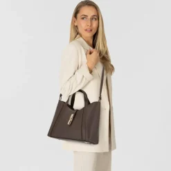 Furla Goccia Shopper Tasche S Leder 28 cm