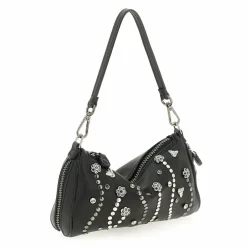 Gabs Pepita Schultertasche Leder 20 cm mit Dehnfalte