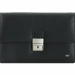 Golden Head Polo Herrentasche Handgelenktasche Leder 23 cm