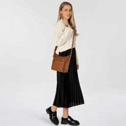 Greenburry Colombiana Umhängetasche Leder 27 cm