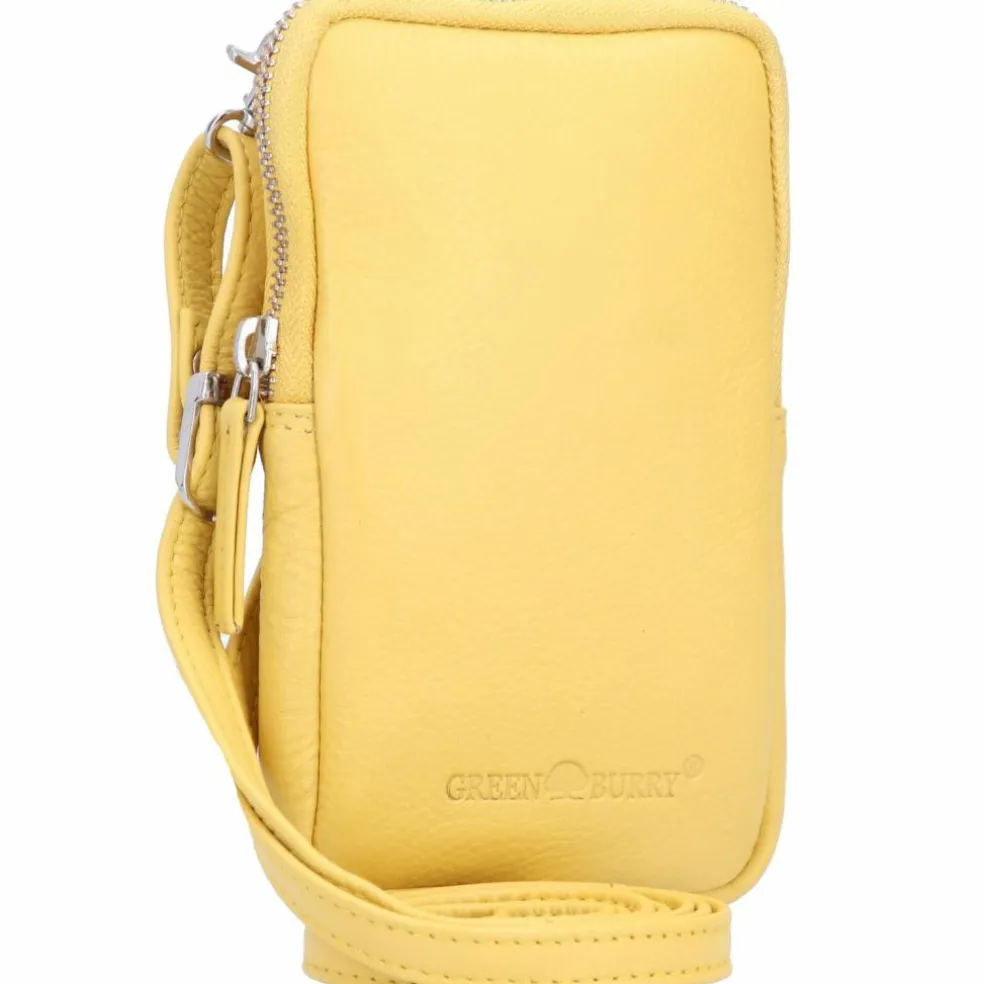 Greenburry Nappa Handytasche Leder 10,5 cm