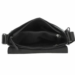 Greenburry Pure Black Umhängetasche Leder 26 cm