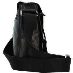 Greenburry Pure Black Umhängetasche Leder 20 cm