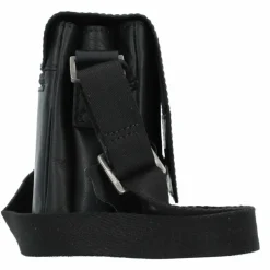 Greenburry Pure Black Umhängetasche Leder 23 cm