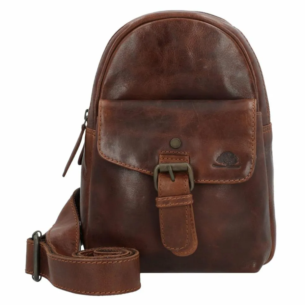 Greenburry Rugged Umhängetasche Leder 17 cm