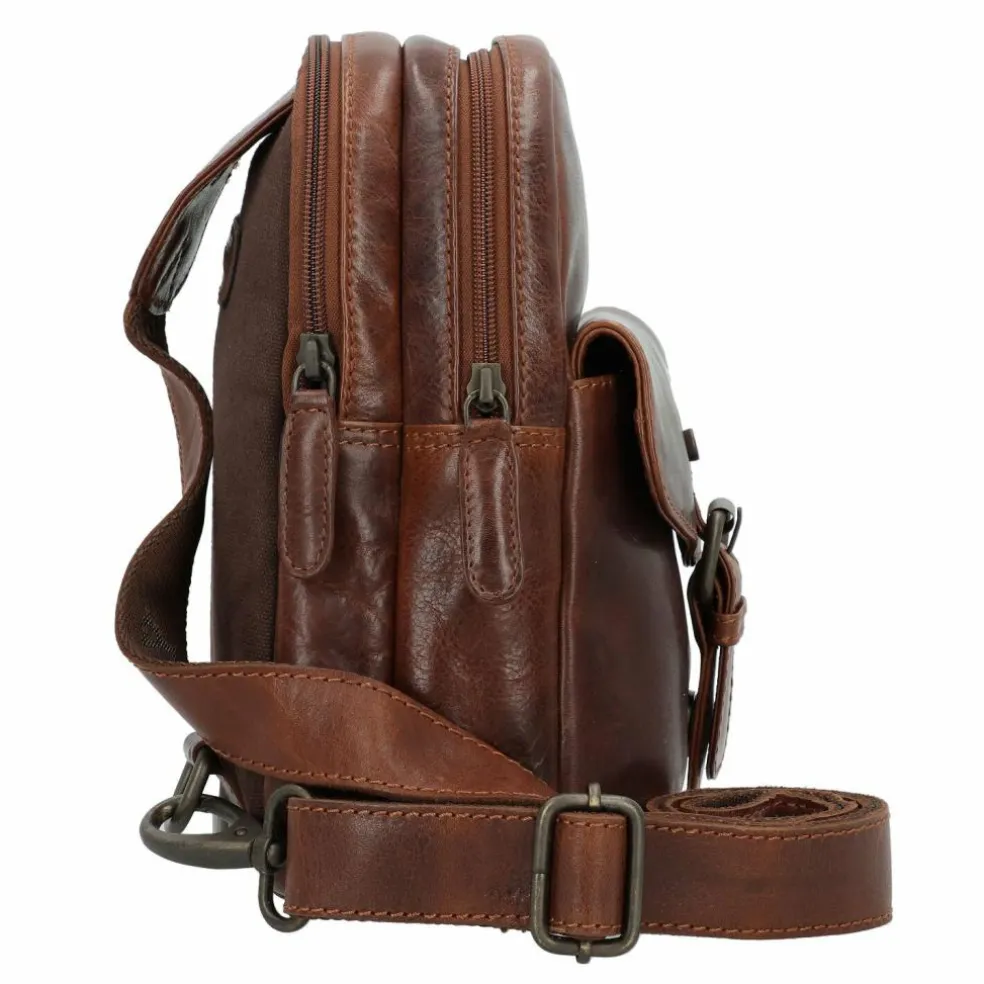 Greenburry Rugged Umhängetasche Leder 17 cm
