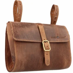 Greenburry Vintage Fahrradtasche XL Leder 20 cm