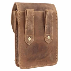 Greenburry Vintage Gürteltasche Leder 11 cm