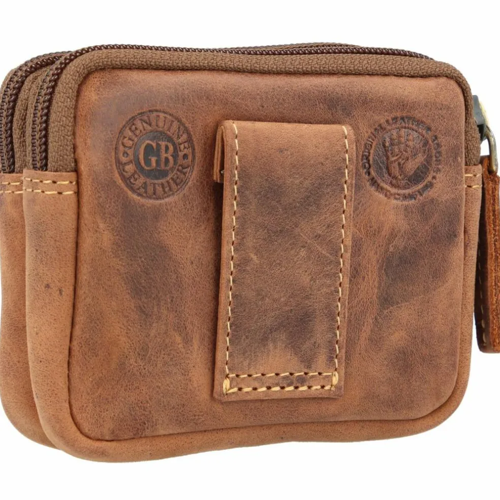 Greenburry Vintage Gürteltasche Leder 11 cm