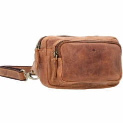 Greenburry Vintage Gürteltasche Leder 20 cm