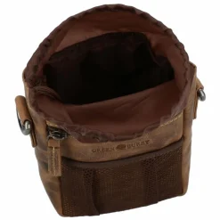 Greenburry Vintage Mini Bag Umhängetasche Leder 13 cm