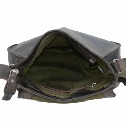 Greenburry Vintage Revival Umhängetasche Leder 21 cm