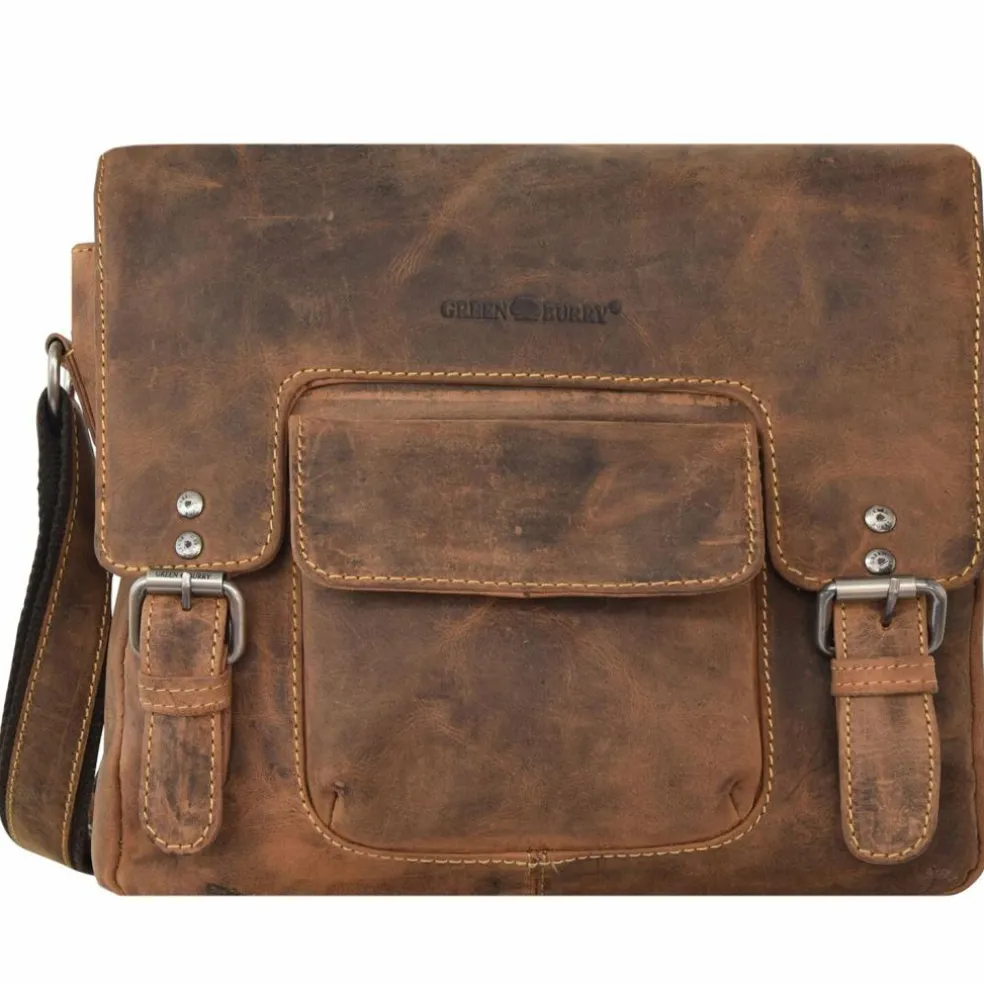 Greenburry Vintage Revival Vol. 1 Umhängetasche Leder 28 cm