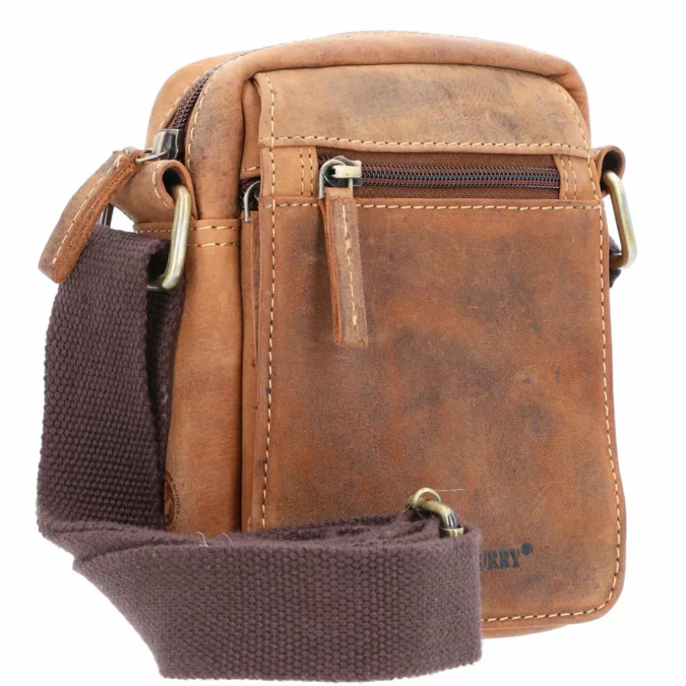 Greenburry Vintage Travel 2 Umhängetasche Leder 15 cm