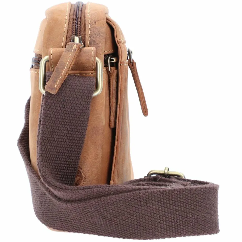 Greenburry Vintage Travel 2 Umhängetasche Leder 15 cm