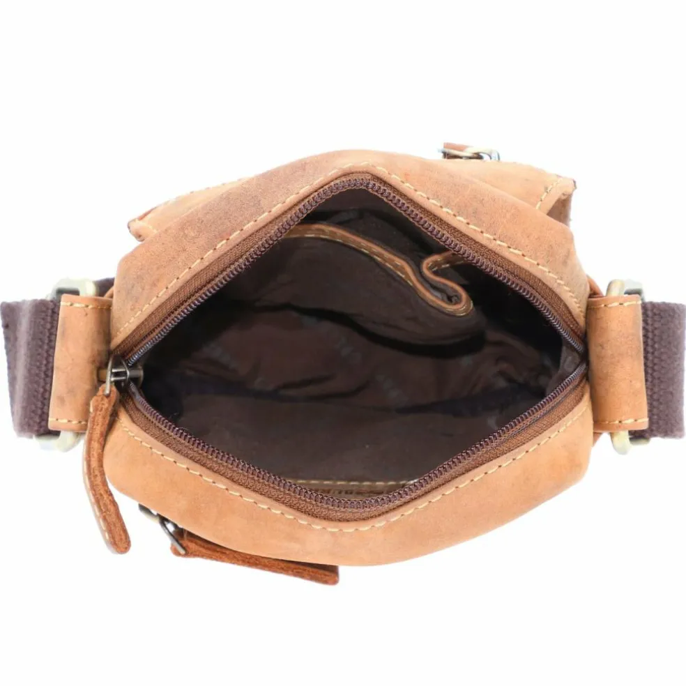 Greenburry Vintage Travel 2 Umhängetasche Leder 15 cm